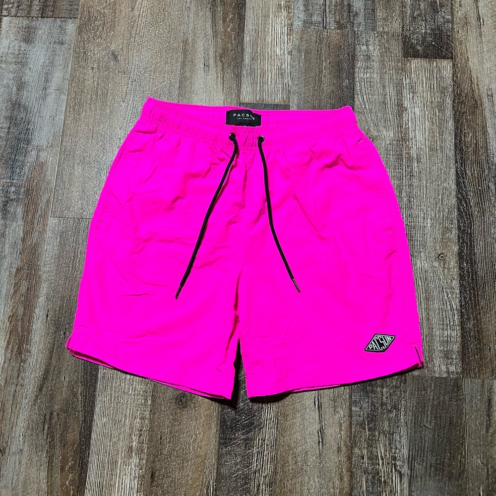 Pacsun Pink swim trunks